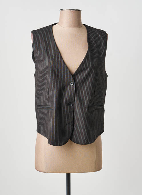 Gilet sans manche noir MADO ET LES AUTRES femme