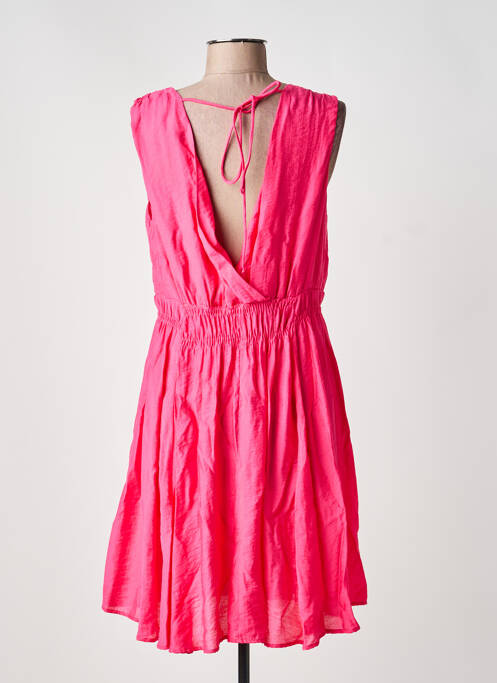 Robe courte rose C'EST BEAU LA VIE femme