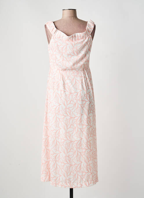 Robe mi-longue orange COP COPINE femme