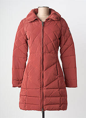 Doudoune poches sans capuche rouge BOMBOOGIE femme