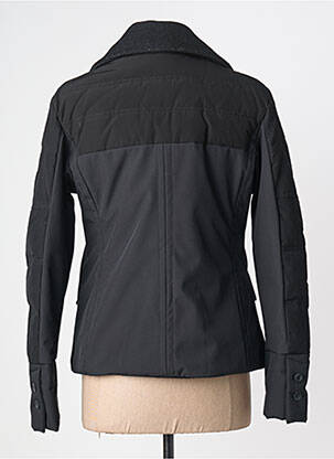 Manteau court poches sans capuche noir BOMBOOGIE femme