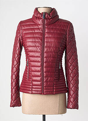 Doudoune poches sans capuche rouge GUESS femme