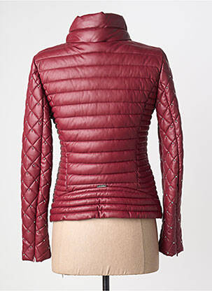 Doudoune poches sans capuche rouge GUESS femme