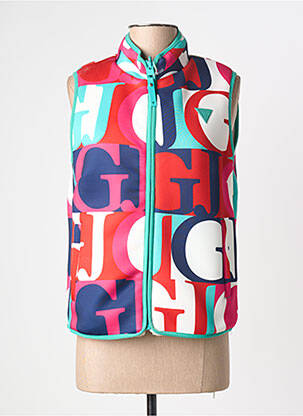 Polaire sans manche vert GUESS femme