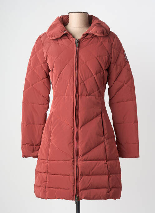 Doudoune poches sans capuche rouge BOMBOOGIE femme