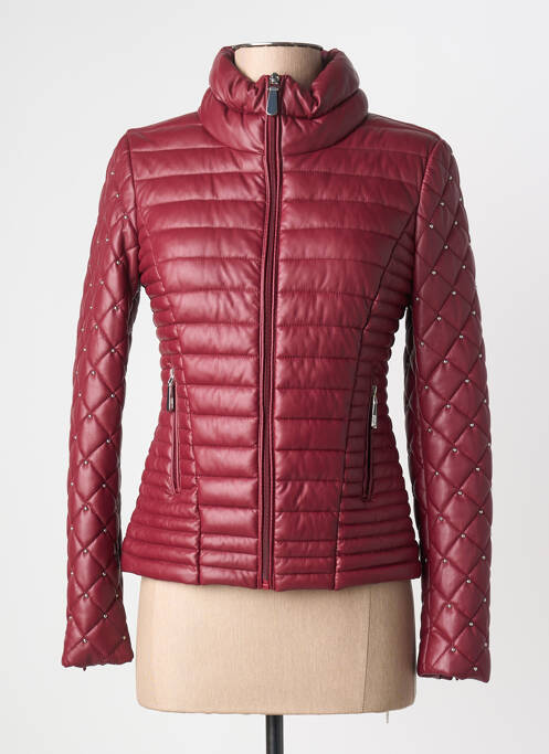 Doudoune poches sans capuche rouge GUESS femme