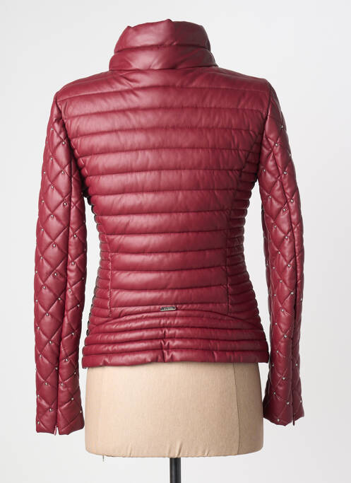 Doudoune poches sans capuche rouge GUESS femme