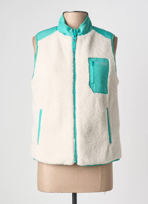 Polaire sans manche vert GUESS femme