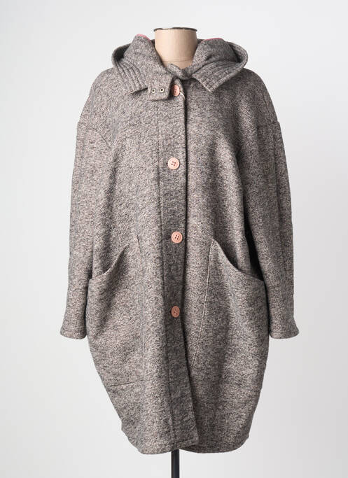 Veste casual gris BOMBOOGIE femme