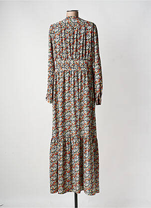 Robe longue manches longues manches longues orange MOLLY BRACKEN femme