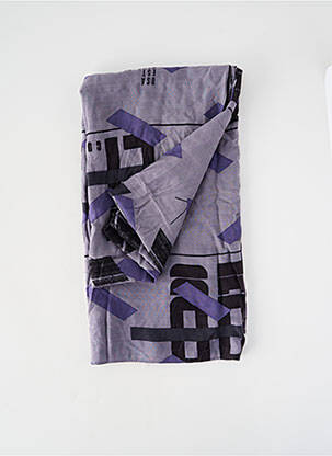 Foulard imprimé fantaisie violet GUESS femme