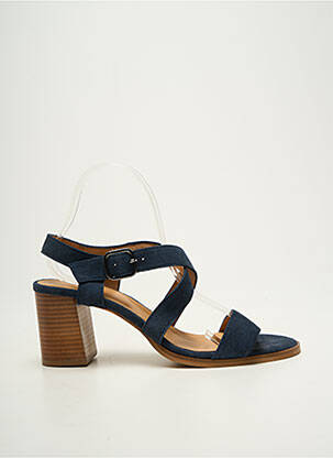 Sandales/nu pieds talon bottier talon de 7 à 9cm bleu ALIWELL femme