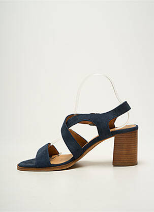 Sandales/nu pieds talon bottier talon de 7 à 9cm bleu ALIWELL femme