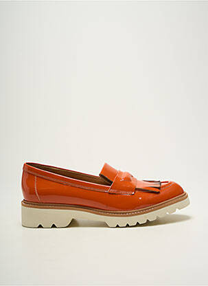 Mocassins orange FUGITIVE BY FRANCESCO ROSSI femme