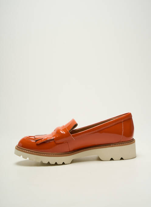 Mocassins orange FUGITIVE BY FRANCESCO ROSSI femme