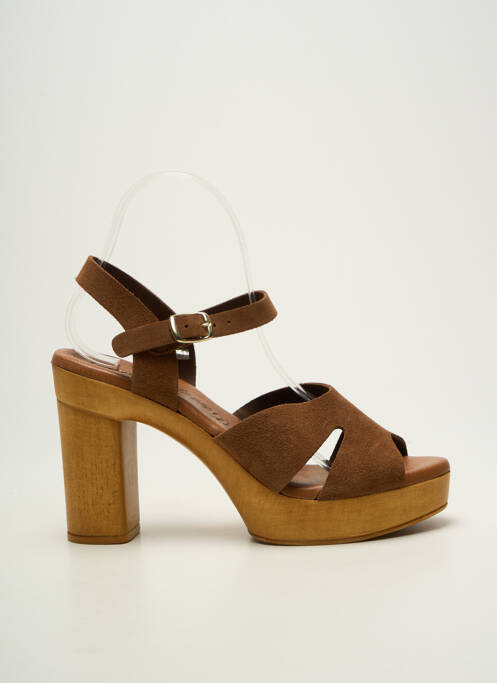 Sandales/Nu pieds marron CARLA TORTOSA femme