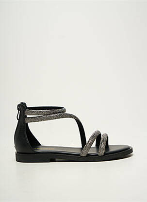 Sandales/nu pieds chiquet talon plat jusqu'à 3cm argent LES TROPEZIENNES PAR M.BELARBI femme