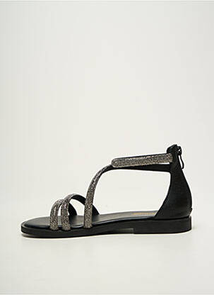 Sandales/nu pieds chiquet talon plat jusqu'à 3cm argent LES TROPEZIENNES PAR M.BELARBI femme