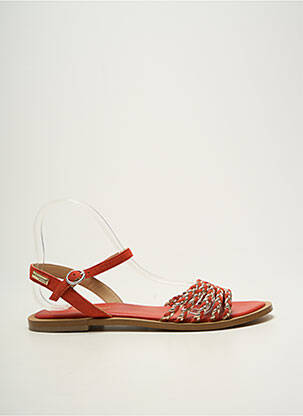 Sandales/Nu pieds orange LES TROPEZIENNES PAR M.BELARBI femme