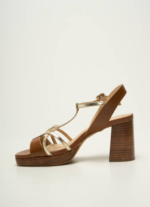 Sandales/Nu pieds marron LES TROPEZIENNES PAR M.BELARBI femme