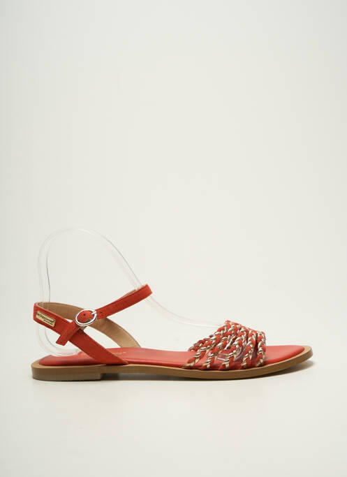Sandales/Nu pieds orange LES TROPEZIENNES PAR M.BELARBI femme