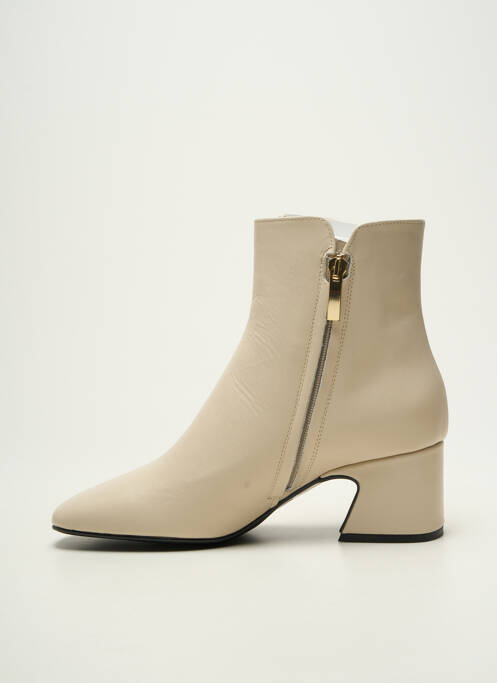 Bottines/boots talon bottier talon de 4 à 6cm beige PENNYBLACK femme