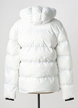 Doudoune poches a capuche blanc SCHOTT homme