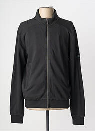 Veste casual resserrée sur le bas noir FREEMAN T.PORTER homme