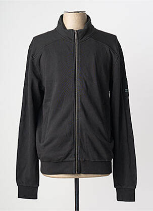 Veste casual resserrée sur le bas noir FREEMAN T.PORTER homme
