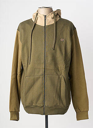 Veste casual poches vert TRENDSPLANT homme