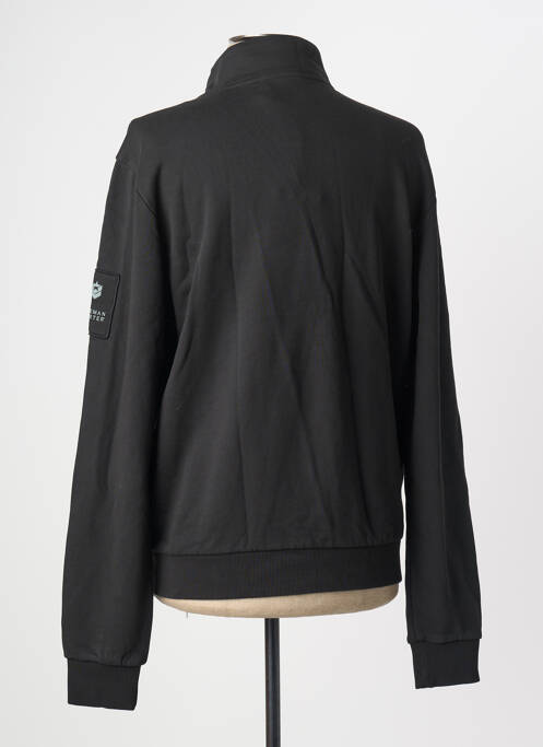 Veste casual resserrée sur le bas noir FREEMAN T.PORTER homme