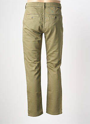 Pantalon chino tissage popeline taille normale vert FREEMAN T.PORTER homme