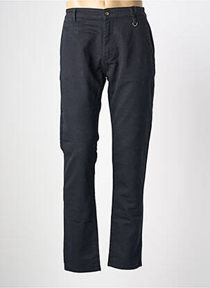 Pantalon chino tissage popeline taille normale bleu FREEMAN T.PORTER homme