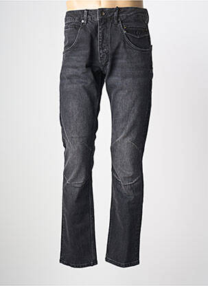 Jeans coupe droite stretch taille normale noir FREEMAN T.PORTER homme