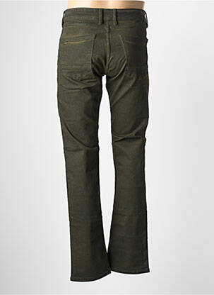 Pantalon droit stretch taille normale vert FREEMAN T.PORTER femme