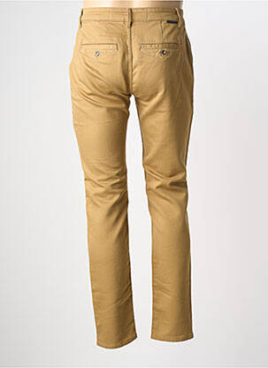 Pantalon chino stretch taille normale marron FREEMAN T.PORTER homme