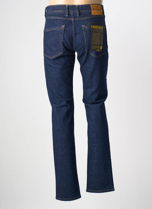 Jeans coupe slim stretch taille normale bleu FREEMAN T.PORTER homme