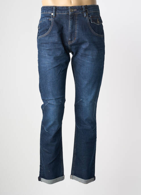 Jeans coupe slim stretch taille normale bleu FREEMAN T.PORTER homme