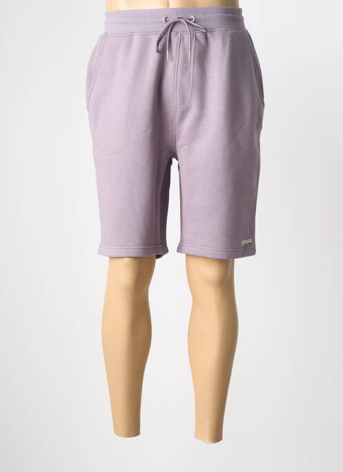 Bermuda violet SCHOTT homme