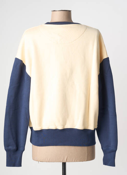 Sweat-shirt stretch manches longues beige TRENDSPLANT femme