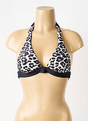 Haut de maillot de bain stretch haut triangles noir AUBADE femme