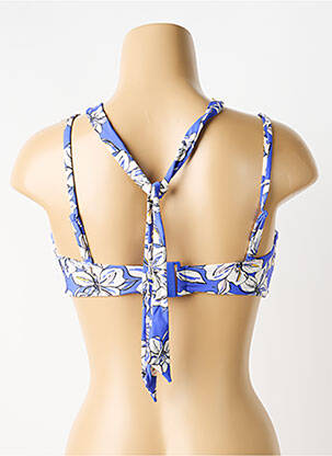 Haut de maillot de bain stretch haut soutien-gorge avec mousse de rembourrage amovible bleu AUBADE femme