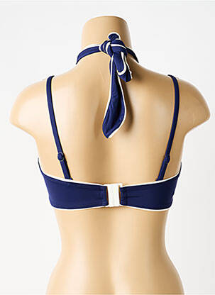 Haut de maillot de bain stretch haut bandeau bleu AUBADE femme