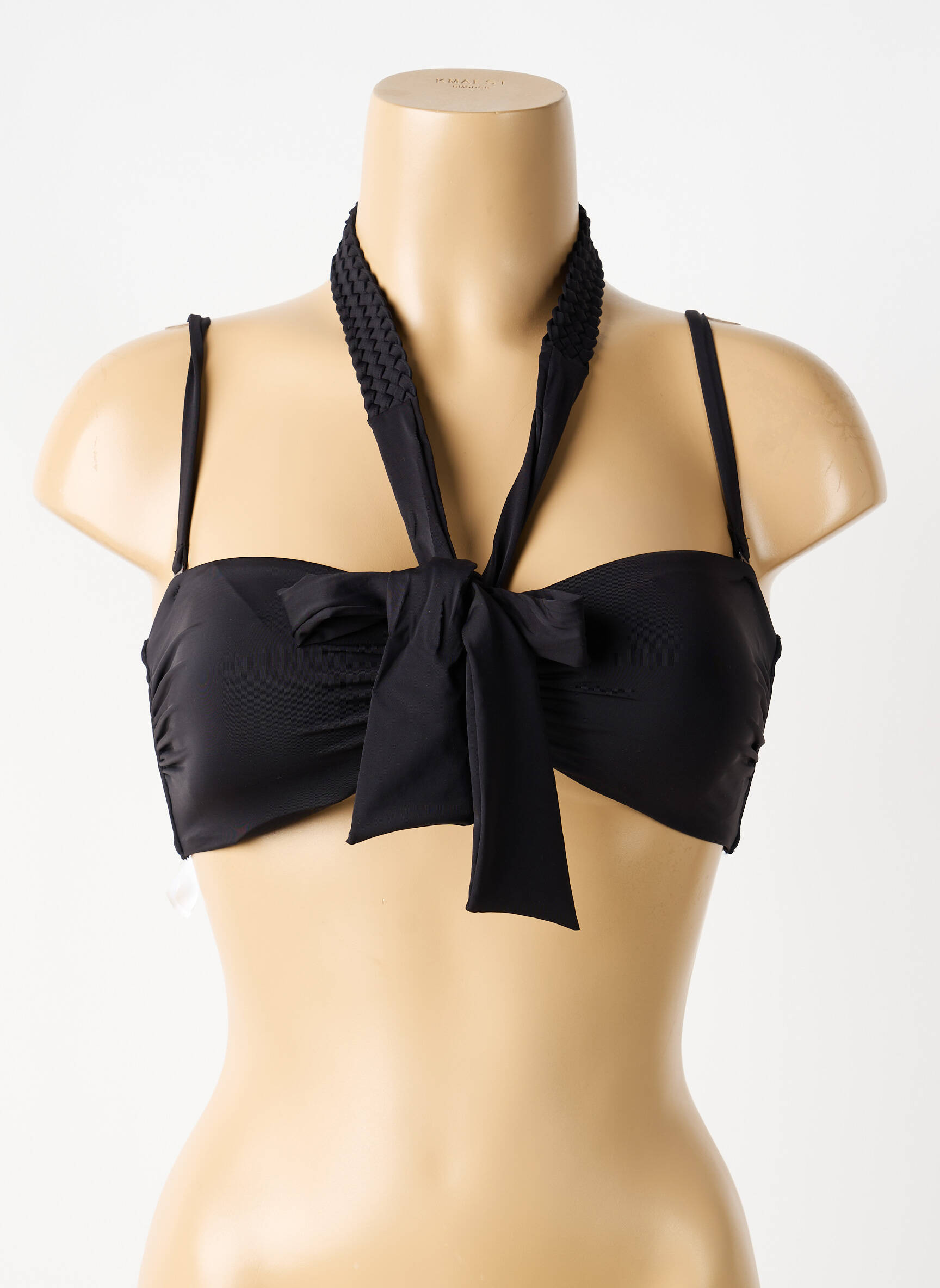 Haut de maillot de bain stretch haut bandeau noir AUBADE femme