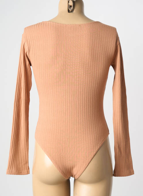 Body stretch manches longues rose ELÈSIG femme