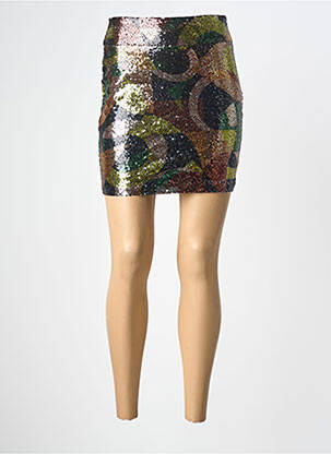 Jupe courte vert ELÈSIG femme