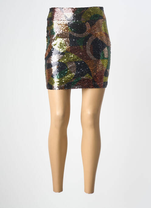 Jupe courte vert ELÈSIG femme