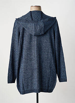 Gilet manches longues manches longues bleu SHEEGO femme