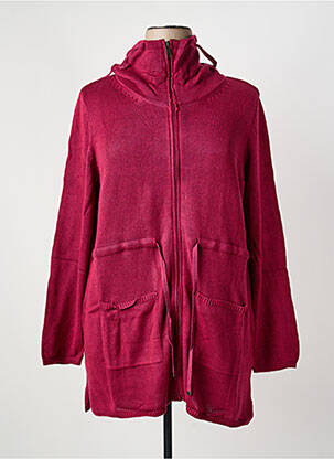 Gilet manches longues stretch violet SHEEGO femme