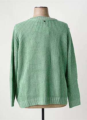 Gilet manches longues fermeture boutonnée sur le devant vert SHEEGO femme